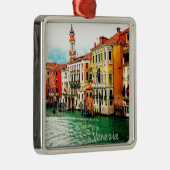 ベニス-イタリア メタルオーナメント (右)