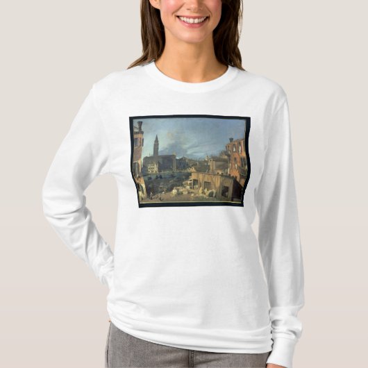 ベニス: カンポサンVidalおよびサンタマリアCarita Tシャツ (正面)