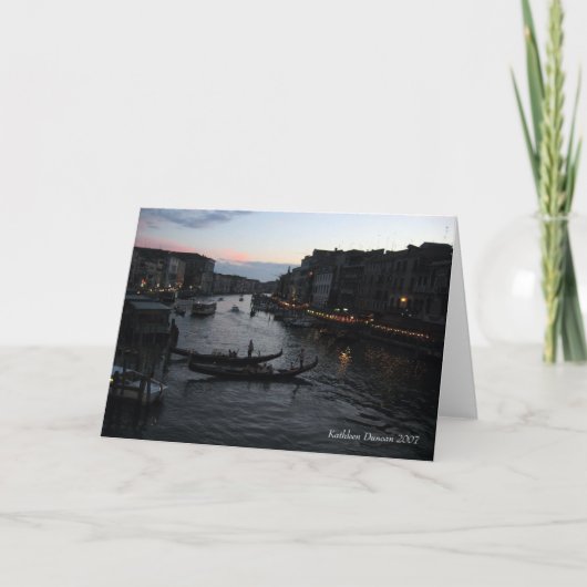 ベニス カード (正面)