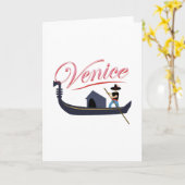 ベニス カード (黄色い花)