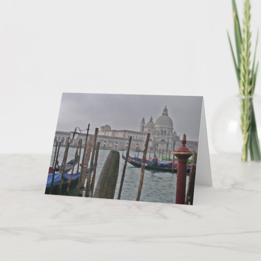 ベニス-ゴンドラ カード (正面)
