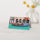 ベニス・ゴンドラ プレイスカード (裏面)