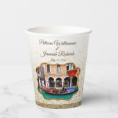 ベニス・ゴンドラ 紙コップ (正面)