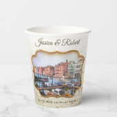 ベニス・ゴンドラ 紙コップ (正面)