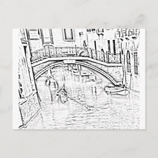 ベニス – タクシーはがき ポストカード (正面)