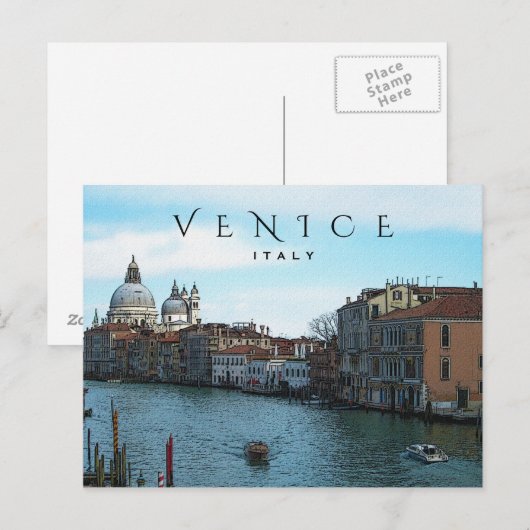ベニス ポストカード (正面/裏面)
