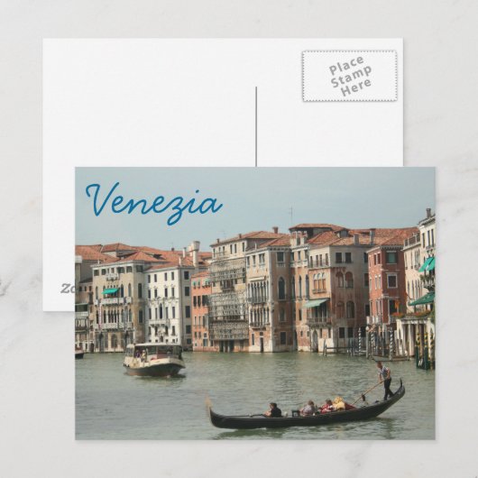 ベニス ポストカード (正面/裏面)