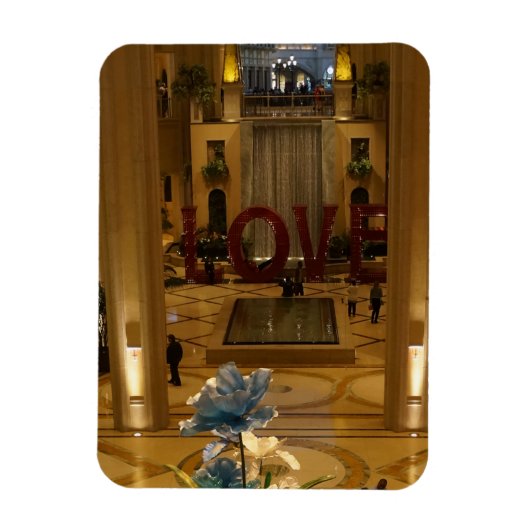 ベニス・ラスベガスLOVE Magnet マグネット (縦)