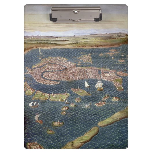 ベニス: 地図、16世紀 クリップボード (正面)