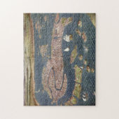 ベニス: 地図、16世紀 ジグソーパズル (縦)