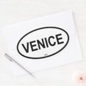 ベニス 楕円形シール (封筒)
