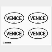 ベニス 楕円形シール (シート)