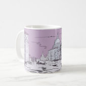 ベニス。水の上の都市 コーヒーマグカップ (正面左)