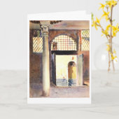 ベニス(1)カード カード (黄色い花)