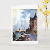 ベニス(2)カード カード (黄色い花)