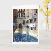 ベニス(3)カード カード (黄色い花)