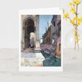 ベニス(4)カード カード (黄色い花)