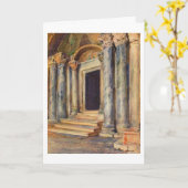 ベニス(6)カード カード (黄色い花)