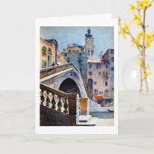 ベニス(8)カード カード (黄色い花)