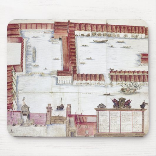 ベニス: ARSENALE マウスパッド (正面)