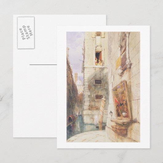 ベニス(w/c) ポストカード (正面/裏面)