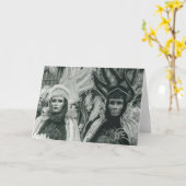 ベニスCarnvale カード (黄色い花)