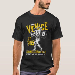 ベニスEst 1905カリフォルニアレトロヴィンテージBearse Tシャツ