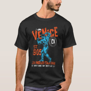 ベニスEst 1905カリフォルニアレトロヴィンテージBearse Tシャツ