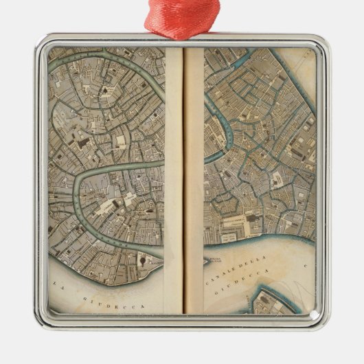 ベニスVenezia Venedig メタルオーナメント (正面)
