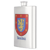 ベニテスヘラルディックシールド フラスク (左)