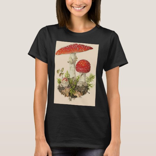 ベニテングタケ Tシャツ (正面)