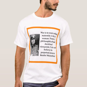 ベニトムッソリーニ Tシャツ