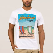 ベニドルムのビーチ旅行ポスター Tシャツ (正面)