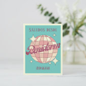 ベニドルムスペインエスパーナホリデーハガキ ポストカード (スタンド正面)