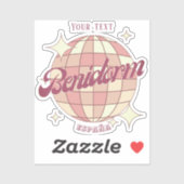 ベニドルムスペインエスパーニャ装飾的 シール (シート)