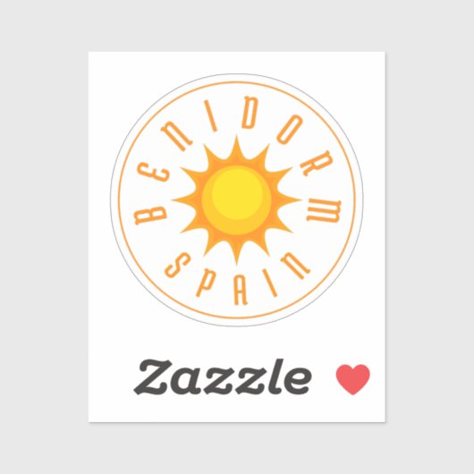 ベニドルムスペインサン シール (シート)