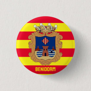 ベニドーム国旗 – Comunidad Valenciana (ESP) 缶バッジ