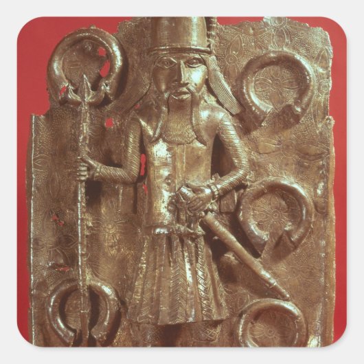 ベニンのプラク スクエアシール (正面)