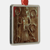 ベニンのプラク メタルオーナメント (右)