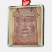 ベニンのマスク メタルオーナメント (左)
