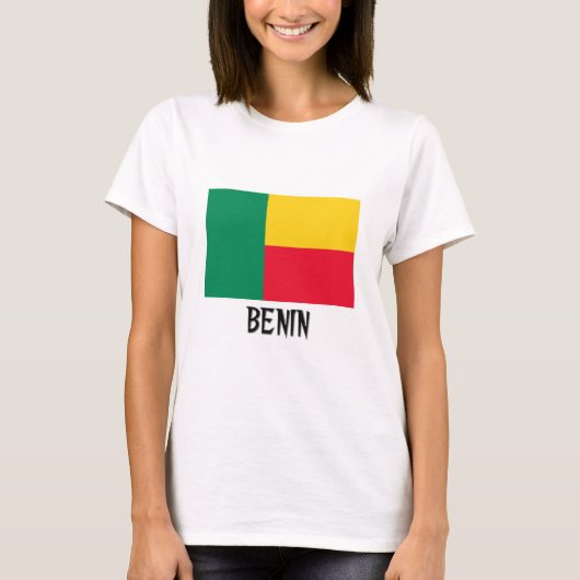 ベニンの旗 Tシャツ (正面)