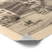 ベニントンのレジデンスと工場 ポスター (角)