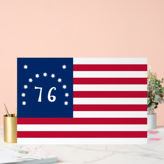 ベニントンの旗：アメリカの76の戦闘旗 アクリルサイン (ウェディング)