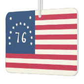 ベニントンの旗:アメリカの76の戦闘旗 カーエアーフレッシュナー (左)