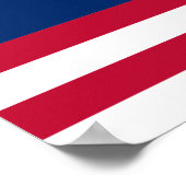 ベニントンの旗：アメリカの76の戦闘旗 ポスター (角)