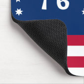 ベニントンの旗：アメリカの76の戦闘旗 マウスパッド (コーナー)