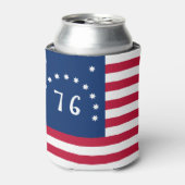 ベニントンの旗：アメリカの76の戦闘旗 缶クーラー (缶正面)