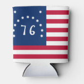 ベニントンの旗：アメリカの76の戦闘旗 缶クーラー (正面)