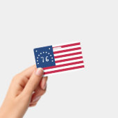 ベニントンの旗:76 アメリカの戦闘旗 バッジ (手持ち)