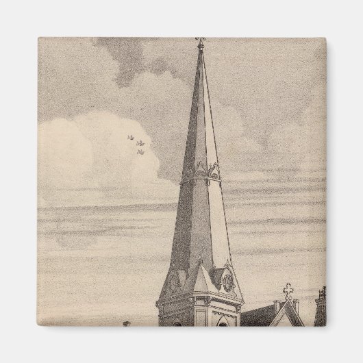 ベニントンバーモント マグネット (正面)